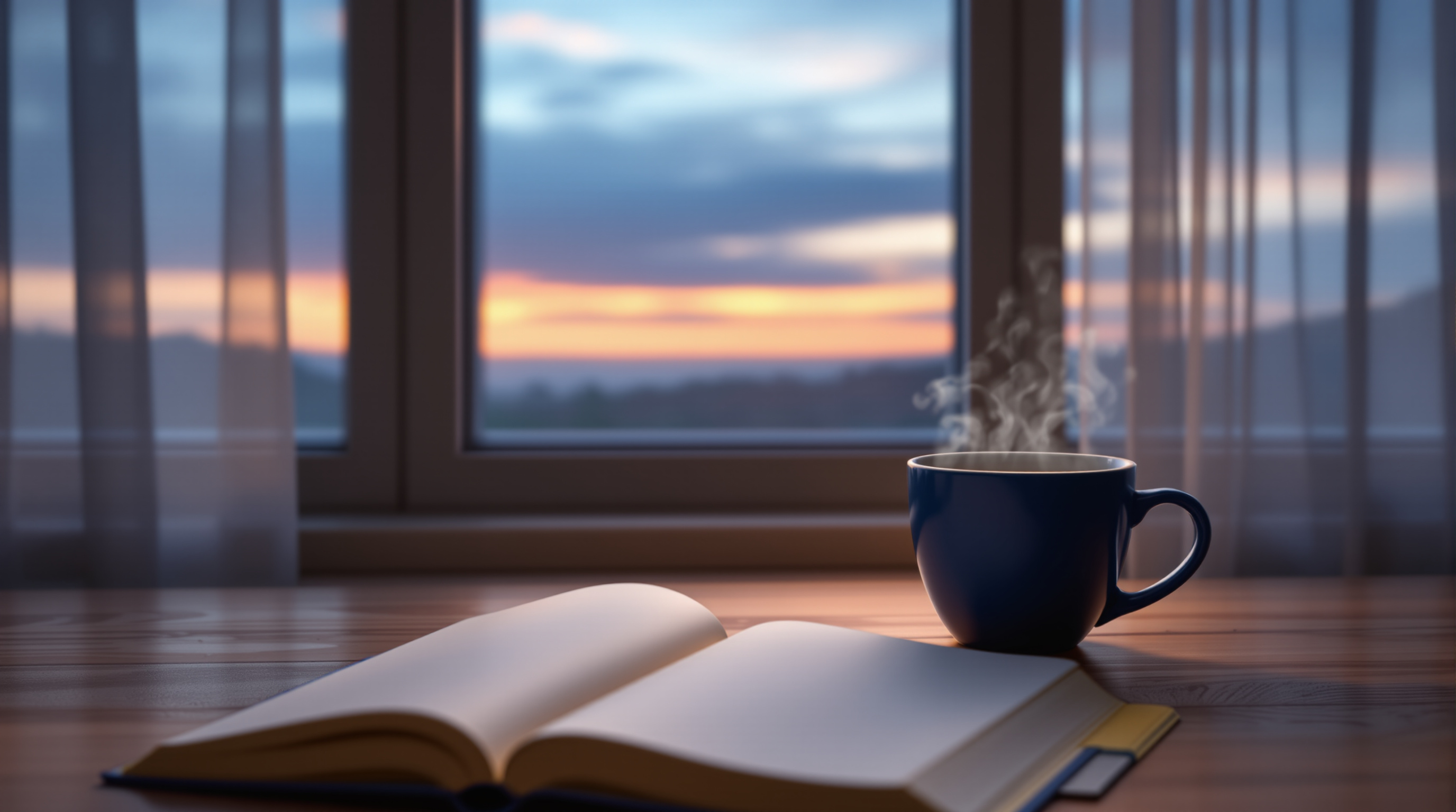 Coin lecture paisible au crépuscule, invitation à découvrir Le Psynternaute